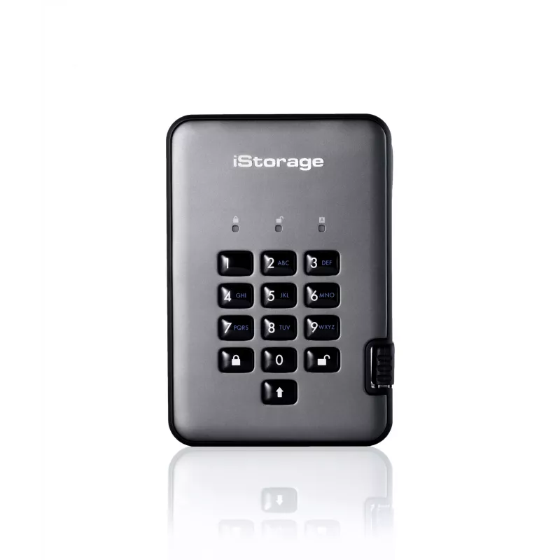 SSD diskas iStorage 512GB 2.5 colio USB 3.2 IS-DAP2-256-SSD-512-C-G