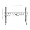 InLine sieninis laikiklis TFT / LED / plazminiams televizoriams 81–140 cm, 32–55 col., maks. 50 kg