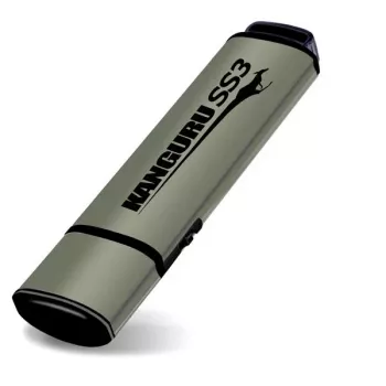 Kanguru SS3™ SuperSpeed USB3.0 512 GB | Saugus atmintinė | Fizinis rašymo apsaugos jungiklis | Suderinamas su Windows „Ready Boost“ | Paprastas diegimas be tvarkyklių | Prijunk ir naudok