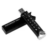 iStorage datAshur PRO2 128 GB | Saugi USB atmintinė | FIPS 140-2 3 lygio sertifikuota | AES-XTS 256 bitų aparatinė šifravimo sistema | Apsaugota slaptažodžiu | Atspari dulkėms ir vandeniui |