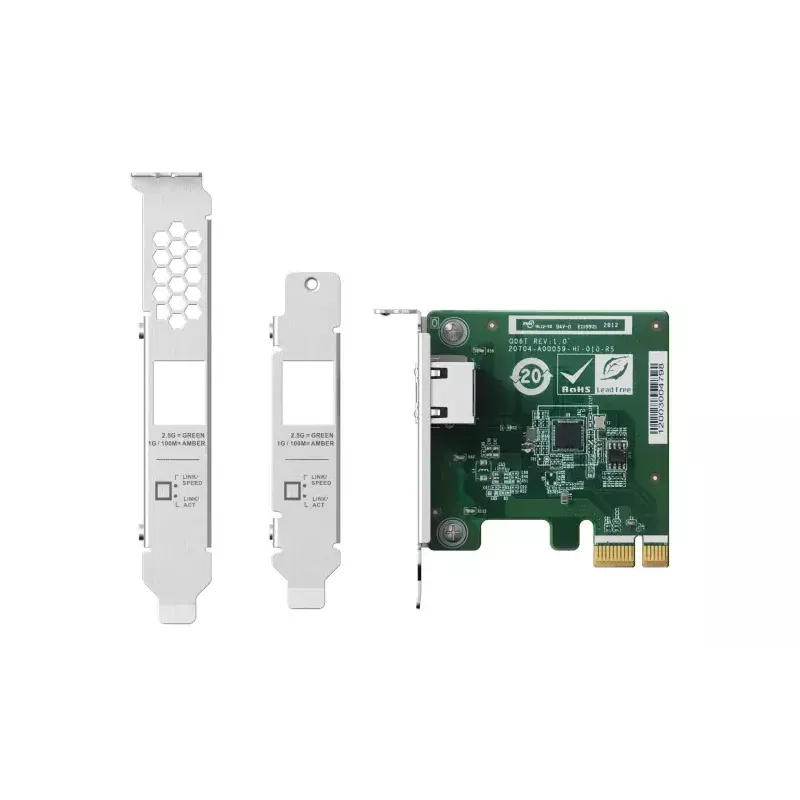 QNAP QXG-2G1T-I225 tinklo plokštė Vidinė Ethernet 2500 Mbit/s
