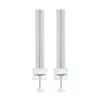 Stulpelis InLine 23181B Aliuminis Baltas 43 mm Aukštis Rinkinys iš 2
