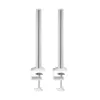 Stulpelis InLine 23181B Aliuminis Baltas 43 mm Aukštis Rinkinys iš 2