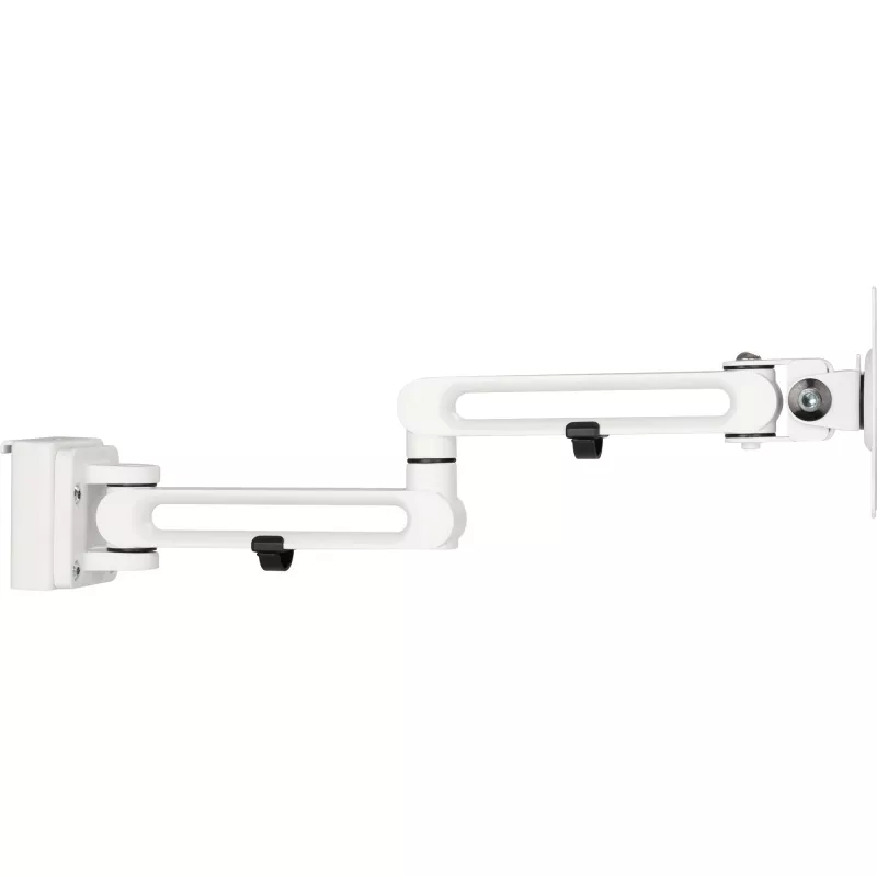 InLine Slatwall monitoriaus laikiklis ilgas baltas 8 kg 17 colių