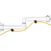 InLine Slatwall monitoriaus laikiklis ilgas baltas 8 kg 17 colių