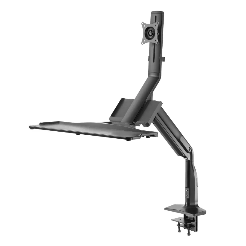 “InLine” darbo vietos stalinis laikiklis su kėlimu, judinamas, iki 81 cm (32 colių) / 9 kg