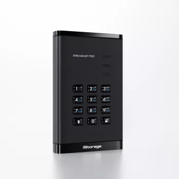 SSD disk iStorage 4TB 2.5 colio USB Type-A USB Type-C IS-DAP3-256-SSD-4000-F