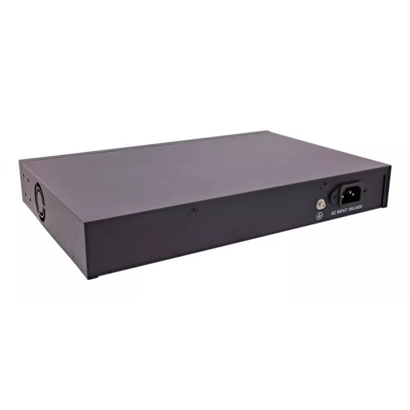 InLine 32308A tinklo jungiklis Nevaldomas 10G Ethernet (100/1000/10000) Juoda
