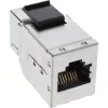 InLine RJ45 Keystone modulis, lizdas-lizdas, SNAP-In Cat.6A STP