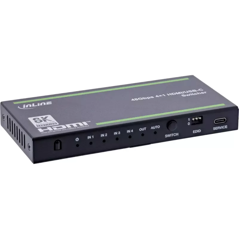 InLine 57885B HDMI vaizdo jungiklis