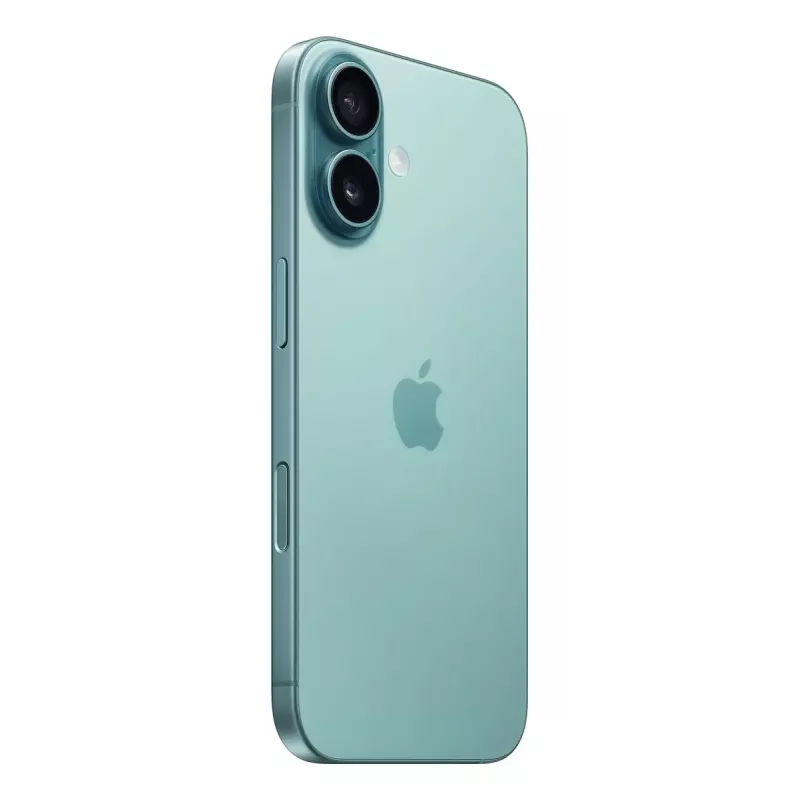 Išmanusis telefonas „Apple iPhone 16“ – 6,1 colio (15,5 cm), A18, 128 GB, „Dual SIM“, 48 MP dviguba galinė kamera, žalsvai mėlynas
