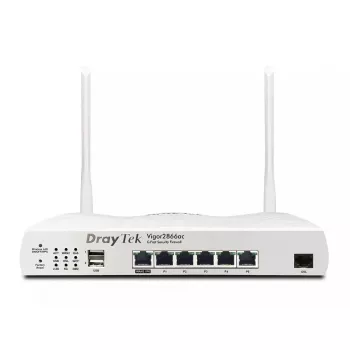 Stalinis maršrutizatorius DrayTek Vigor 2866AX dviejų juostų Wi-Fi 6