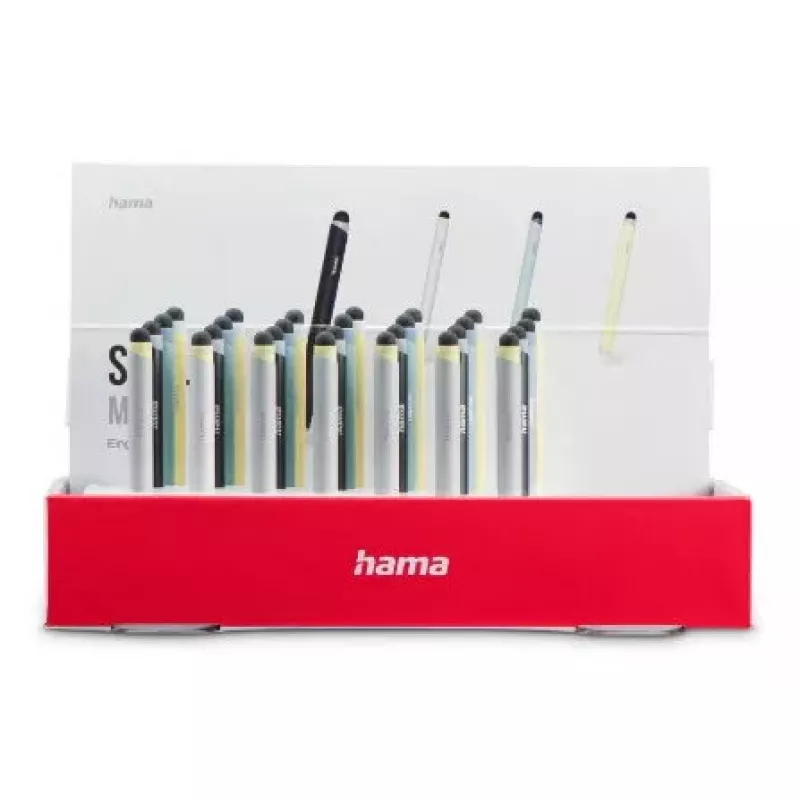 Hama Mini rašiklis tamsiai mėlynas šviesiai mėlynas sidabrinis geltonas 95 mm