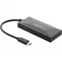 InLine USB 3.2 Gen.1 šakotuvas, USB-C į 2 USB-C ir 3 USB-A prievadus, be maitinimo bloko