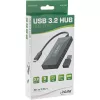 InLine USB 3.2 Gen.1 šakotuvas, USB-C į 2 USB-C ir 3 USB-A prievadus, be maitinimo bloko