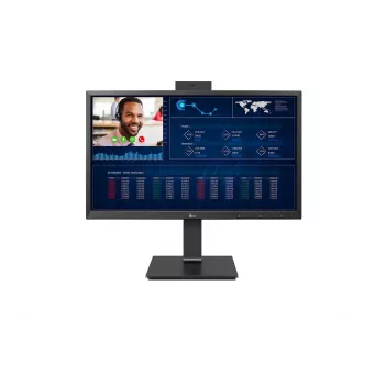 LG 24CQ651I-6P All-in-One PC/darbo stotis Intel® Celeron® J4105 61 cm (24 coliai) 1920 x 1080 pikselių All-in-One plonas klientas 4 GB DDR4-SDRAM 16 GB HDD Wi-Fi 4 (802.11n) Balta