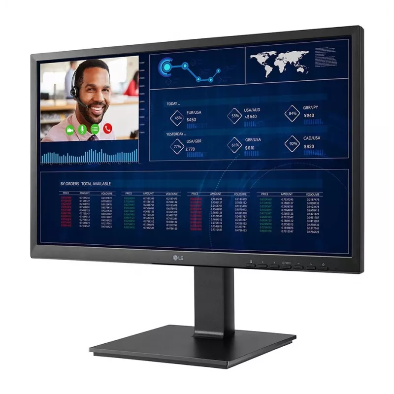 LG 24CQ651I-6P All-in-One PC/darbo stotis Intel® Celeron® J4105 61 cm (24 coliai) 1920 x 1080 pikselių All-in-One plonas klientas 4 GB DDR4-SDRAM 16 GB HDD Wi-Fi 4 (802.11n) Balta