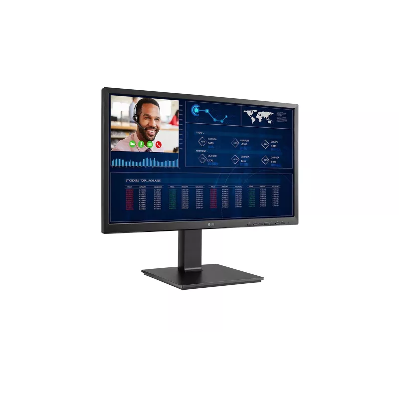 LG 24CQ651I-6P All-in-One PC/darbo stotis Intel® Celeron® J4105 61 cm (24 coliai) 1920 x 1080 pikselių All-in-One plonas klientas 4 GB DDR4-SDRAM 16 GB HDD Wi-Fi 4 (802.11n) Balta