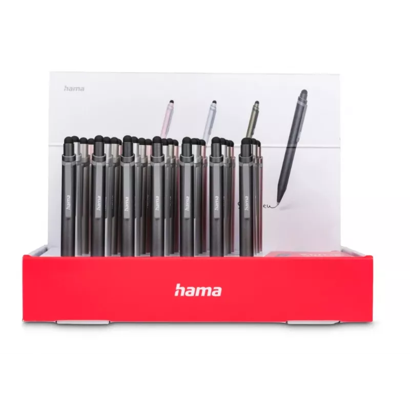 Hama Mini rašiklis-stilius antracito, pilkos, rožinio aukso, sidabrinės spalvos