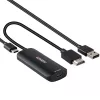 HDMI į USB Type-C keitiklis Lindy 43423 su USB maitinimo įvestimi, 0,2 m kabelis, HDMI + USB-C jungtys