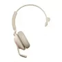 Jabra Evolve2 65 USB-C UC Mono - Smėlio spalvos, Belaidis, Biuras/Skambučių centras, 20 - 20000 Hz, 99,2 g, Ausinės, Smėlio
