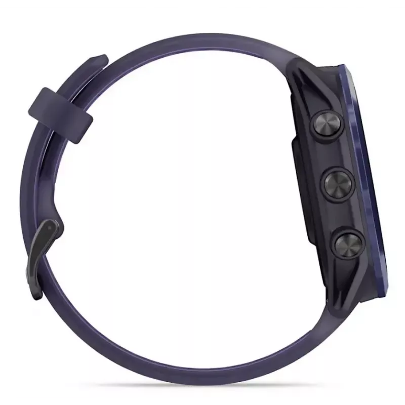Išmanusis laikrodis GARMIN Forerunner 570 47 mm — 1,4 colio AMOLED 454×454, jutiklinis ekranas, „Wi‑Fi“, GPS, 8 GB, violetinis, 50 g