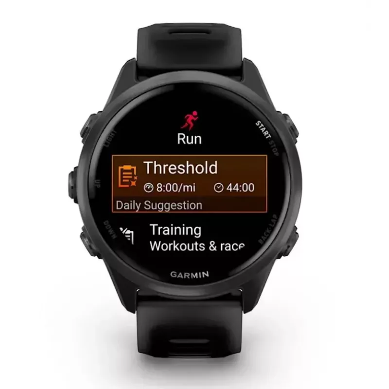 Išmanusis laikrodis GARMIN Forerunner 570 42 mm AMOLED 1,2 colio 390×390 liečiamuoju ekranu, Wi‑Fi, GPS, juodas