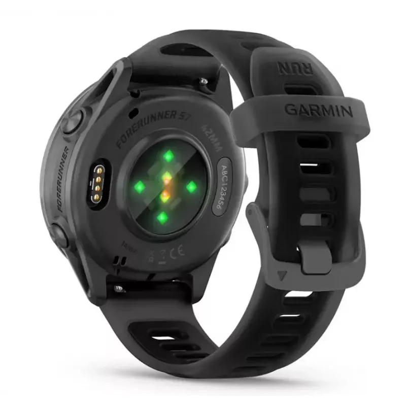 Išmanusis laikrodis GARMIN Forerunner 570 42 mm AMOLED 1,2 colio 390×390 liečiamuoju ekranu, Wi‑Fi, GPS, juodas