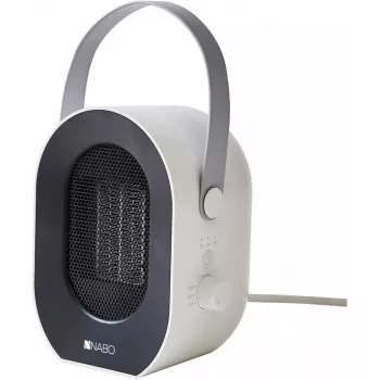 Ventiliatorinis elektrinis šildytuvas NABO HT 650 650 W Patalpoms Baltas
