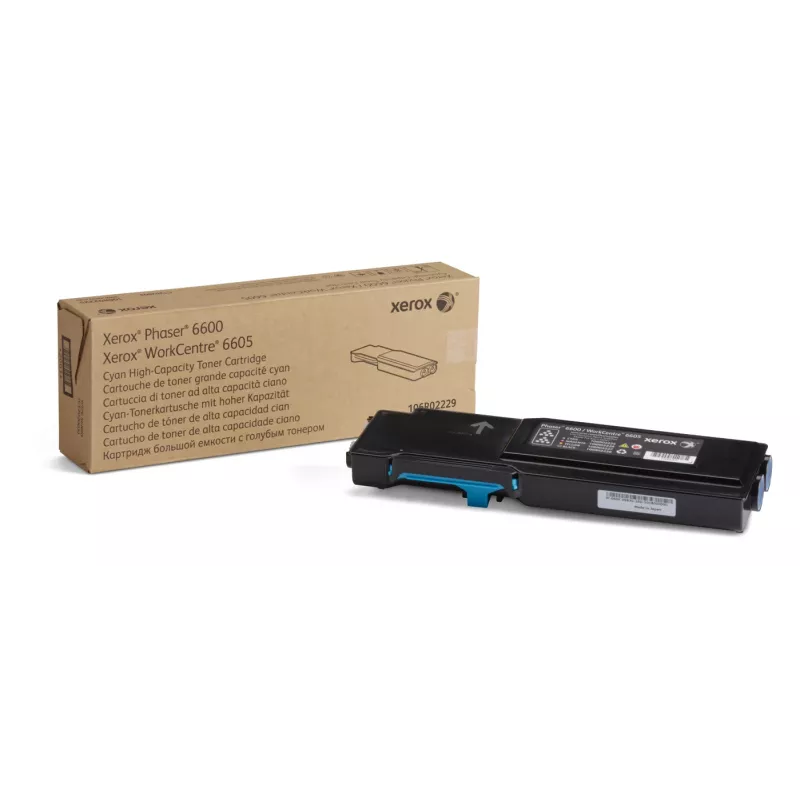 Xerox Genuine Phaser™ 6600, WorkCentre™ 6605 žydros spalvos dažų kasetė