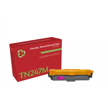 Everyday™ Magenta Remanufactured Toner by Xerox Suderinama with Brother TN247M, High capacity