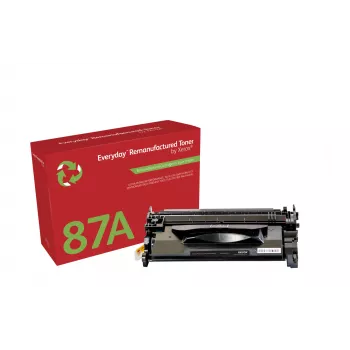 Everyday™ Mono Remanufactured Toner by Xerox Suderinama with HP 87A (CF287A), Standard capacity