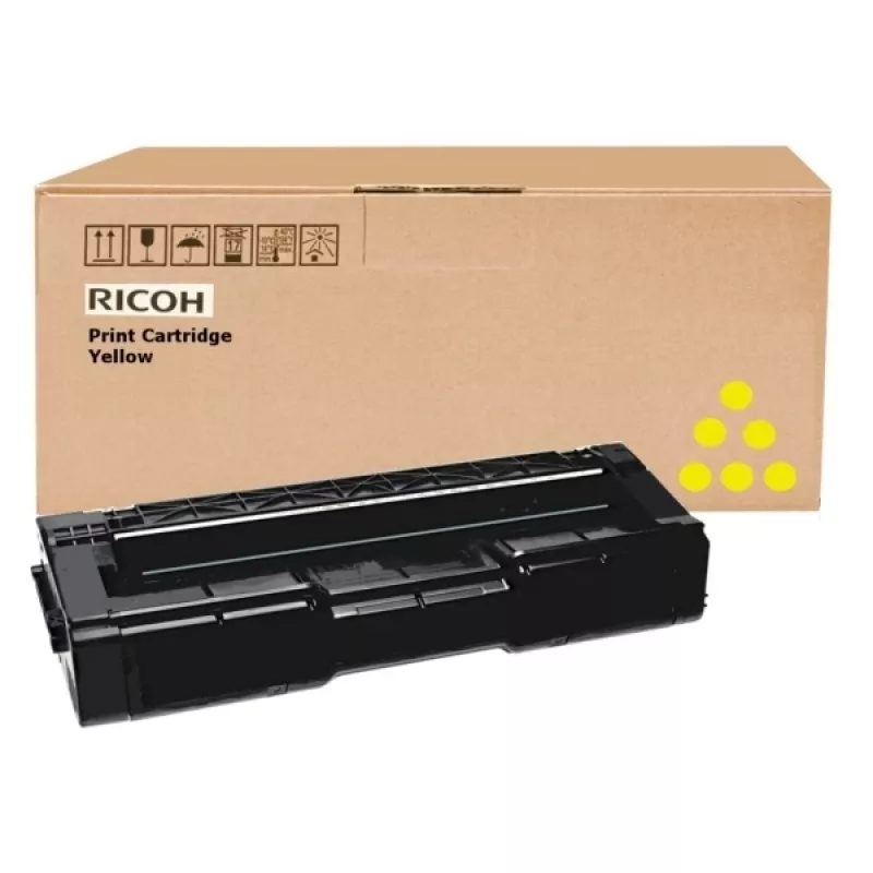 Ricoh 407639 tonerio kasetė 1 vnt. Originali Geltona
