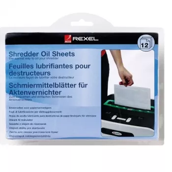 Rexel smulkintuvo alyvos lapeliai (20 vnt. pakuotė)