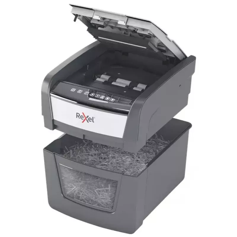 Rexel Optimum AutoFeed 45X automatinis kryžminis popieriaus smulkintuvas P4