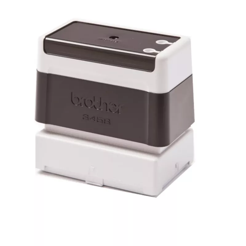 Savainkstantis verslo antspaudas Brother PR3458B6P — atspaudas 34 x 58 mm, juodas