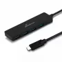 MediaRange MRCS508 USB 3.2 Gen 1 Type-C šakotuvas, juodas