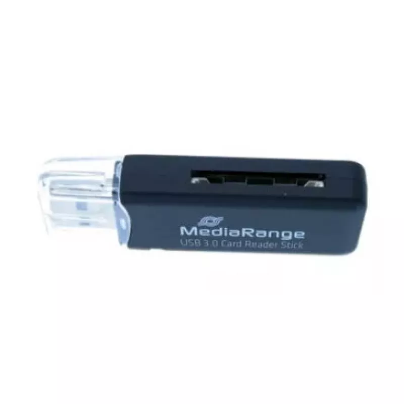 Kortelių skaitytuvas MediaRange MRCS507 USB 3.2 Gen 1 vidinis juodas