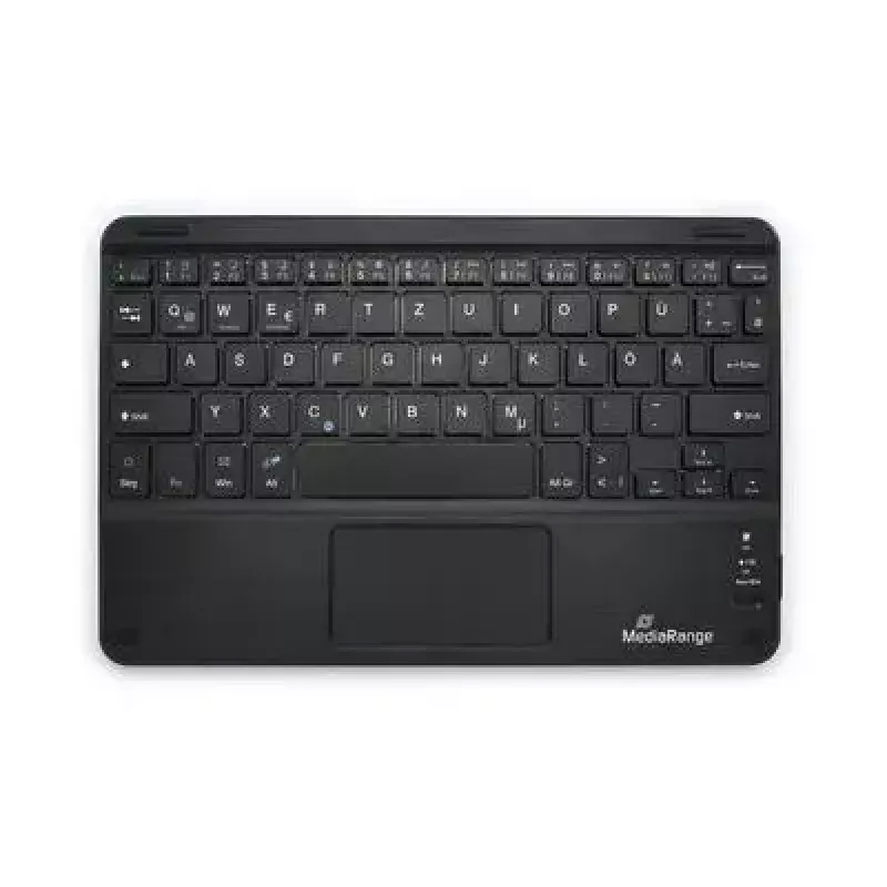 Klaviatūra MediaRange MROS130 Office Bluetooth QWERTZ vokiška šveicariška juoda