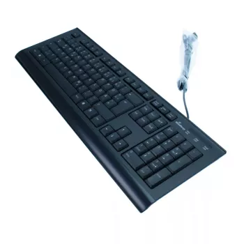Klaviatūra MediaRange MROS101 Office USB QWERTZ German juoda