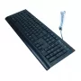 Klaviatūra MediaRange MROS101 Office USB QWERTZ German juoda