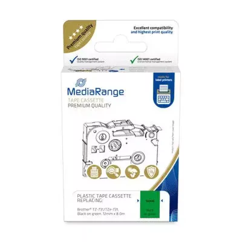 Plastikinės juostos kasetė MediaRange TZ-731
