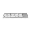 Klaviatūra MediaRange MROS133 Office Bluetooth QWERTZ vokiečių šveicarų sidabrinė