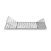 Klaviatūra MediaRange MROS133 Office Bluetooth QWERTZ vokiečių šveicarų sidabrinė