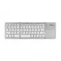 Klaviatūra MediaRange MROS133 Office Bluetooth QWERTZ vokiečių šveicarų sidabrinė