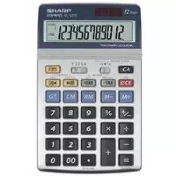 Stalinis finansinis skaičiuotuvas Sharp EL-337C