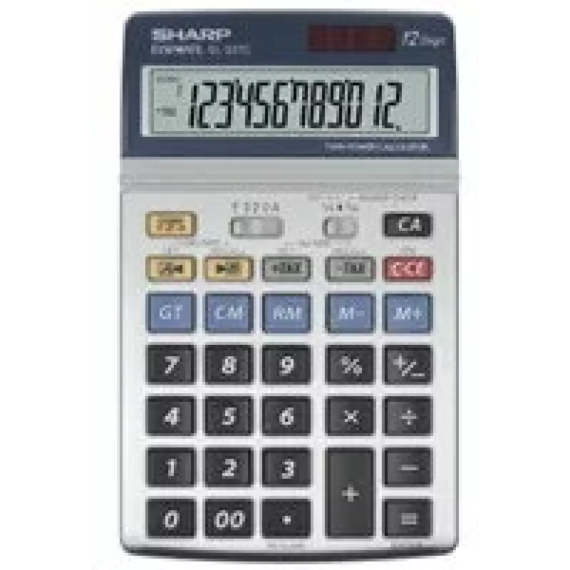 Stalinis finansinis skaičiuotuvas Sharp EL-337C