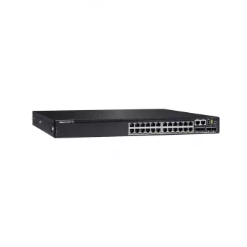 DELL N2224PX-ON valdomas L3 2.5G Ethernet (100/1000/2500) maitinimas per Ethernet (PoE) 1U juodos spalvos