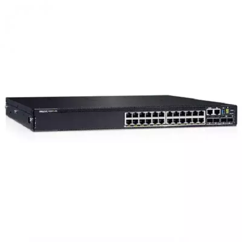 DELL N2224PX-ON valdomas L3 2.5G Ethernet (100/1000/2500) maitinimas per Ethernet (PoE) 1U juodos spalvos