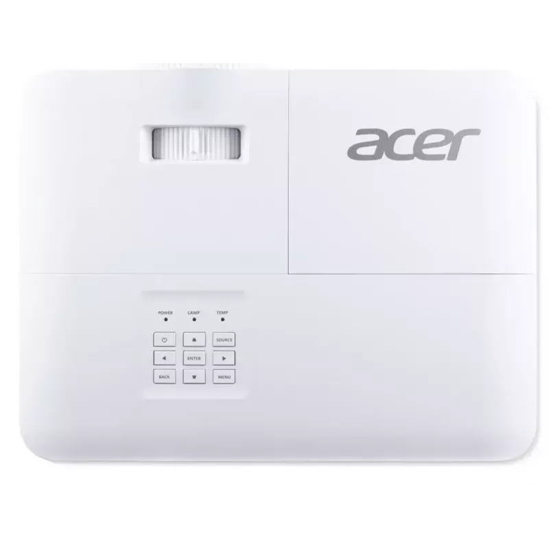 Projektorius Acer P1358i — DLP, 5200 ANSI lm, 16:9, lempa, 5000/10000 val., baltas